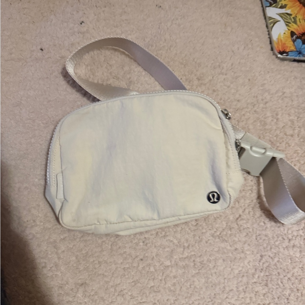 lululemon athletica Cream Crossbody Bag